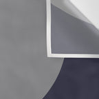 Midnight Geometry - Modern Abstract Wall Tapestry Gallery Image 3