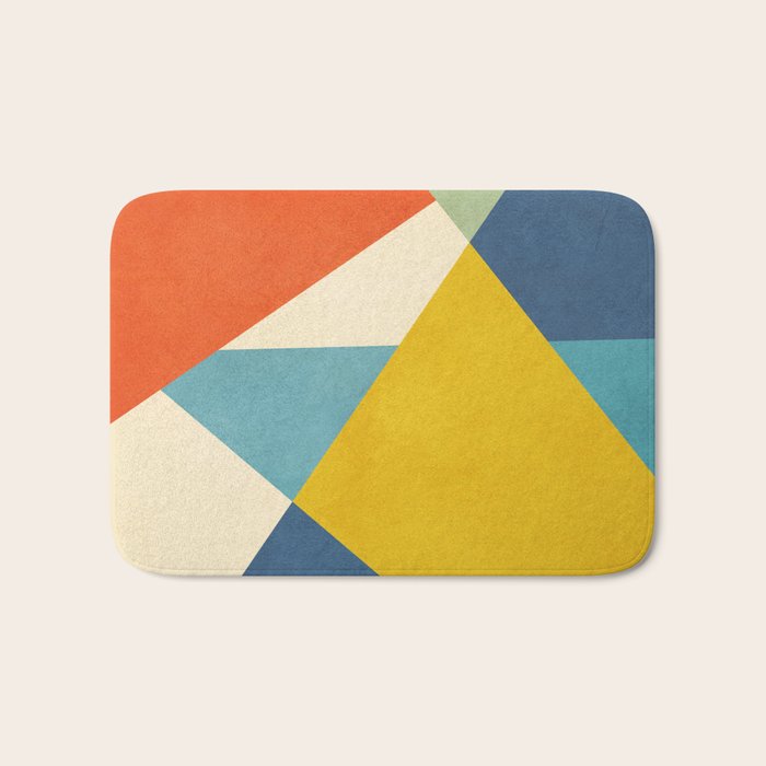 Flow of Geometry 1 Bath Mat Gallery Image 1