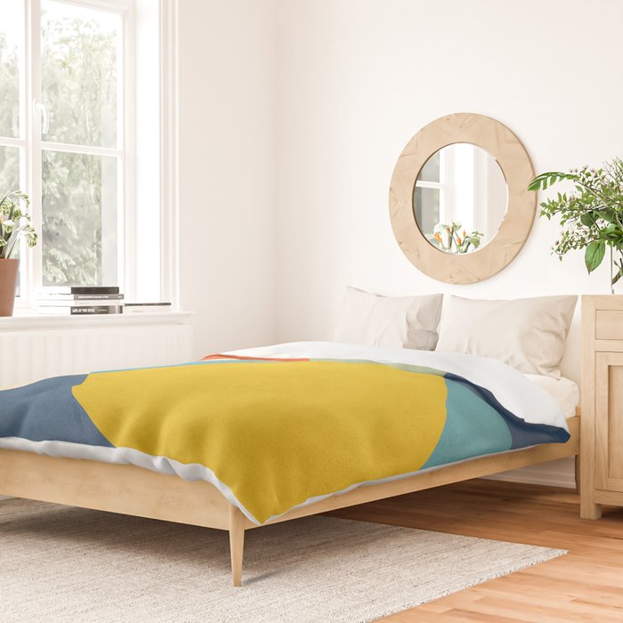 Flow of Geometry 1 Duvet Cover Gallery Image 2