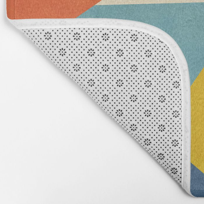 Flow of Geometry 1 Bath Mat Gallery Image 2