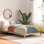 Flow of Geometry 1 Comforter Gallery Image 2