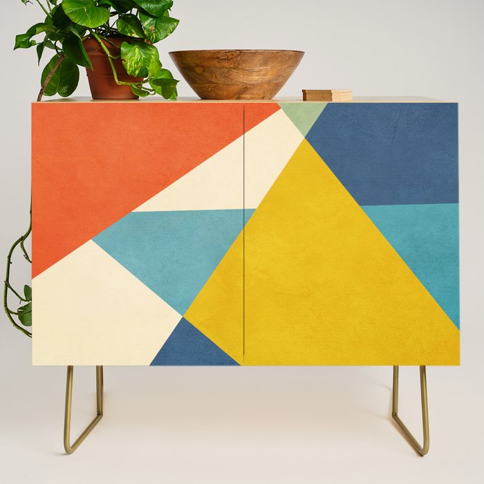 Flow of Geometry 1 Credenza Gallery Image 1