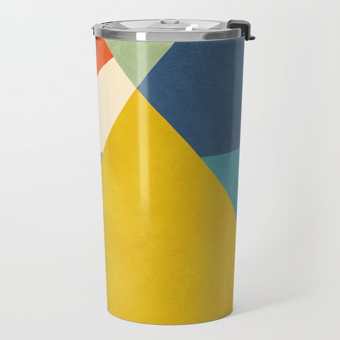 Flow of Geometry 1 Travel Mug Gallery Image 2