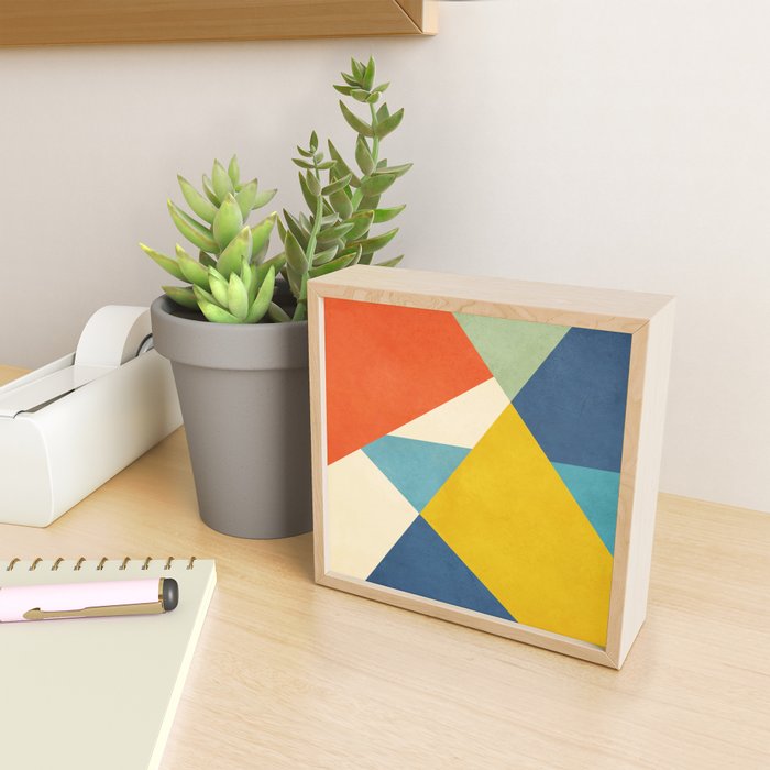 Flow of Geometry 1 Mini Art Print Gallery Image 2