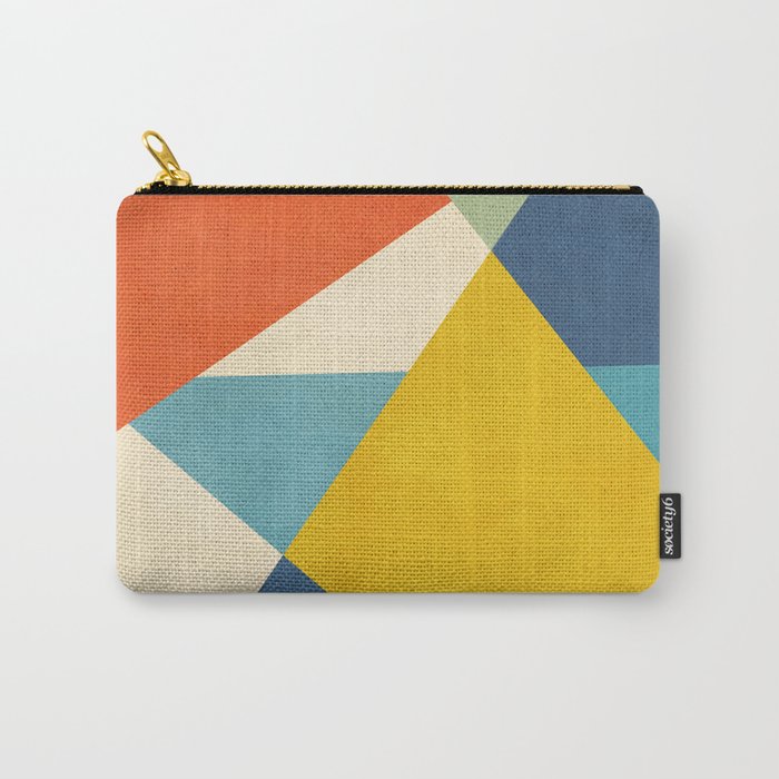 Flow of Geometry 1 Carry All Pouch Gallery Image 1