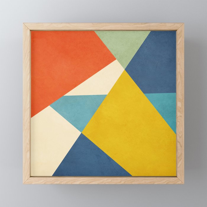 Flow of Geometry 1 Mini Art Print Gallery Image 1