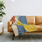 Flow of Geometry 1 Throw Blanket Gallery Image 1