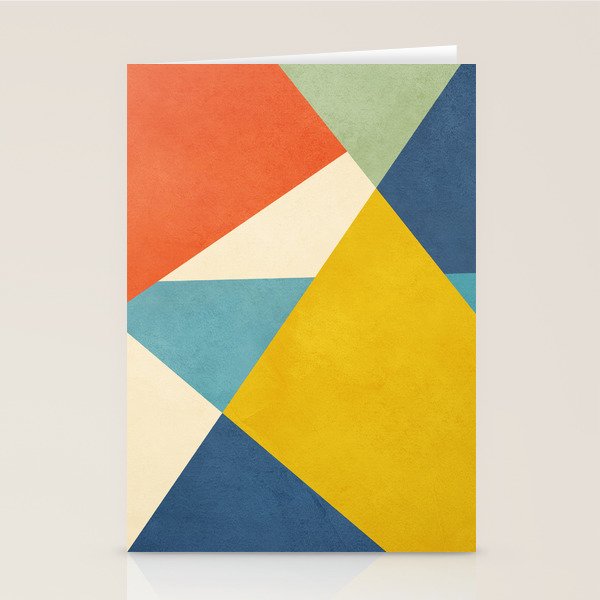 Flow of Geometry 1 Stationery Card Gallery Image 2