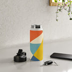 Flow of Geometry 1 Water Bottle Gallery Image 4