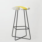 Striped Party Disco Ball Yellow Stool Gallery Image 1