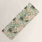 Lush colorful exotic garden B Yoga Mat Gallery Image 1