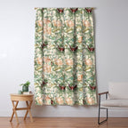 Lush colorful exotic garden B Window Curtain Gallery Image 5