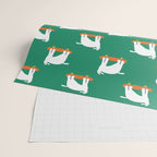 Poodle dog on skateboard Wrapping Paper Gallery Image 2
