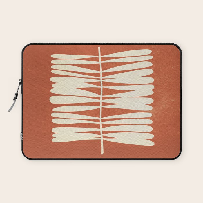 Rust Fern Laptop Sleeve Gallery Image 1
