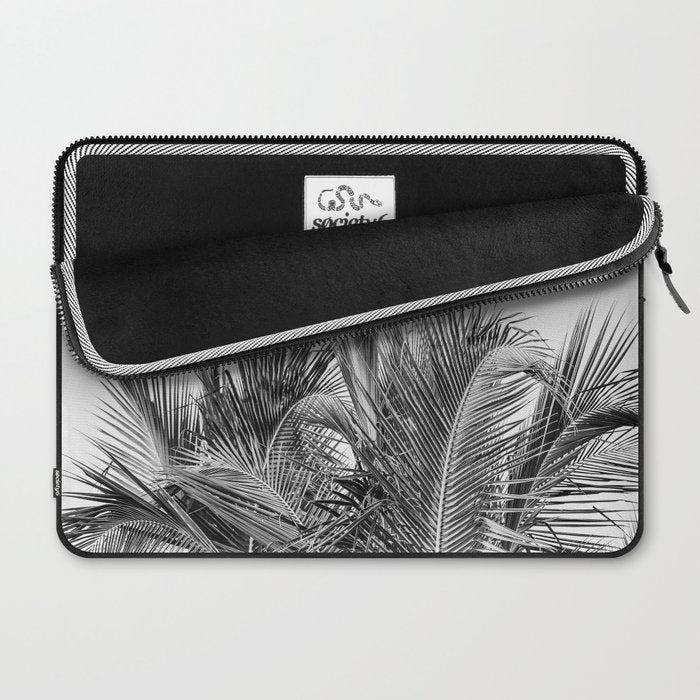 Tropical Black And White Photograph - No 13 Laptop Sleeve Gallery Image 2