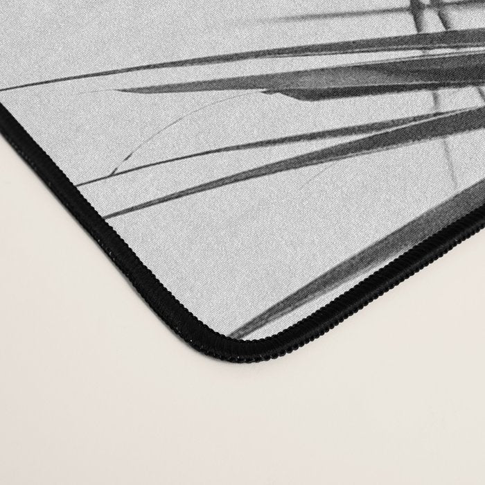 Tropical Black And White Photograph - No 13 Desk Mat Gallery Image 4