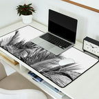 Tropical Black And White Photograph - No 13 Desk Mat Gallery Image 2