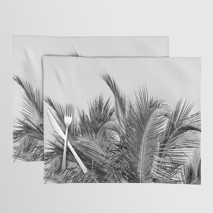 Tropical Black And White Photograph - No 13 Placemat Gallery Image 1