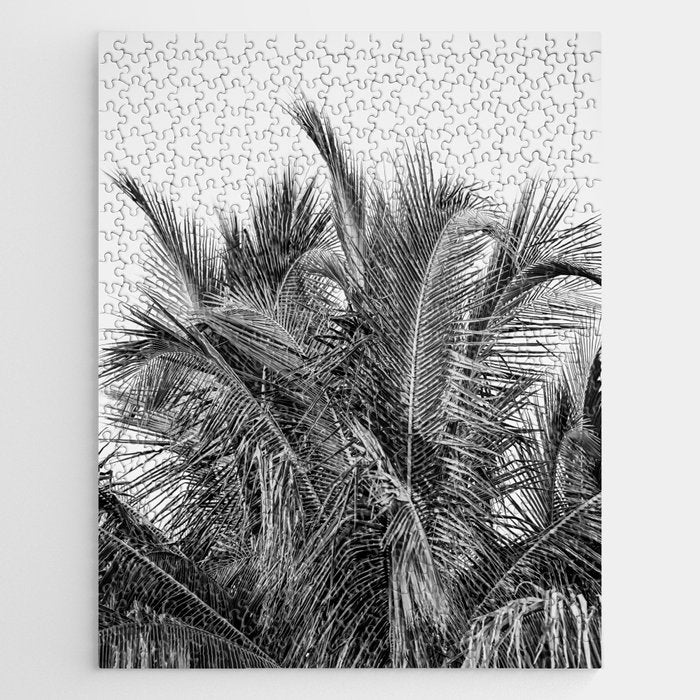 Tropical Black And White Photograph - No 13 Jigsaw Puzzle Gallery Image 1