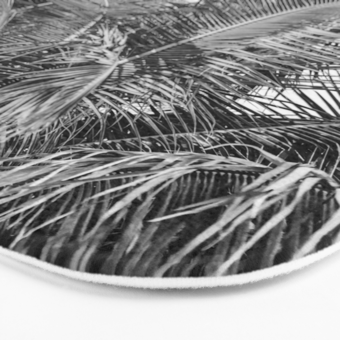 Tropical Black And White Photograph - No 13 Bath Mat Gallery Image 3