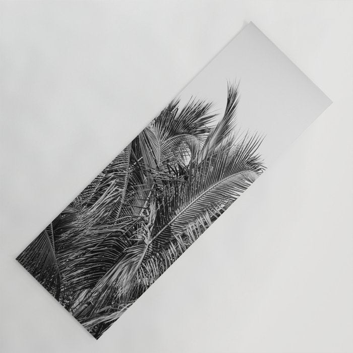 Tropical Black And White Photograph - No 13 Yoga Mat Gallery Image 1