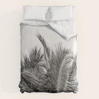 Tropical Black And White Photograph - No 13 Comforter Gallery Image 6