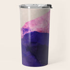 Pink hills abstract  Travel Mug Gallery Image 2