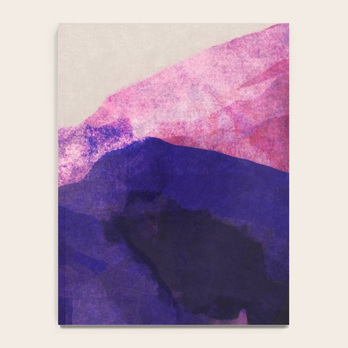 Pink hills abstract  Notebook Gallery Image 4