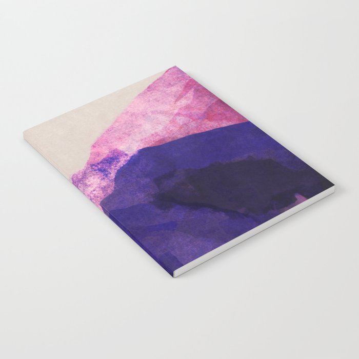 Pink hills abstract  Notebook Gallery Image 1