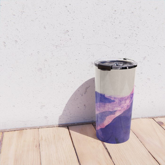 Pink hills abstract  Travel Mug Gallery Image 4