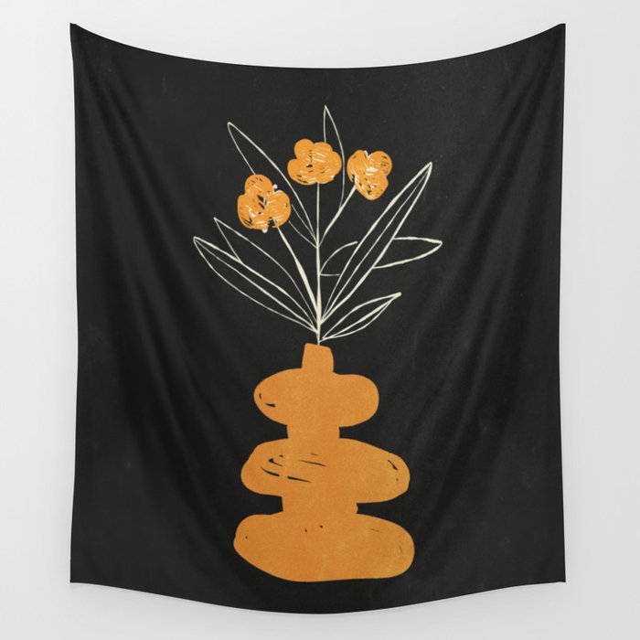 The Golden Vase 01 Wall Tapestry Gallery Image 4