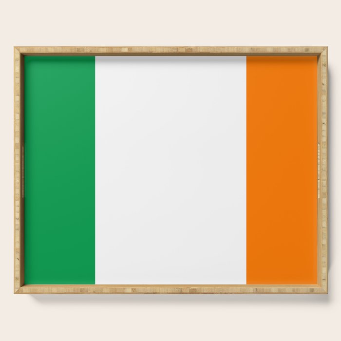 Irish Flag - Flag of Ireland Serving Tray Gallery Image 1