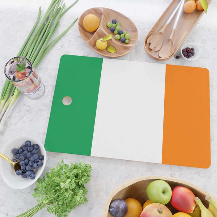 Irish Flag - Flag of Ireland Cutting Board Gallery Image 2