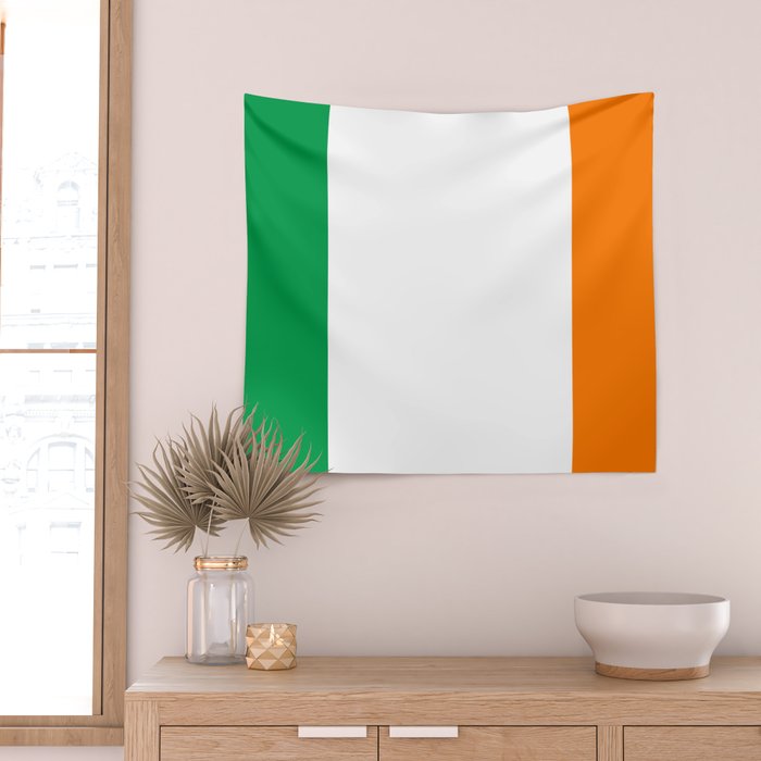 Irish Flag - Flag of Ireland Wall Tapestry Gallery Image 2