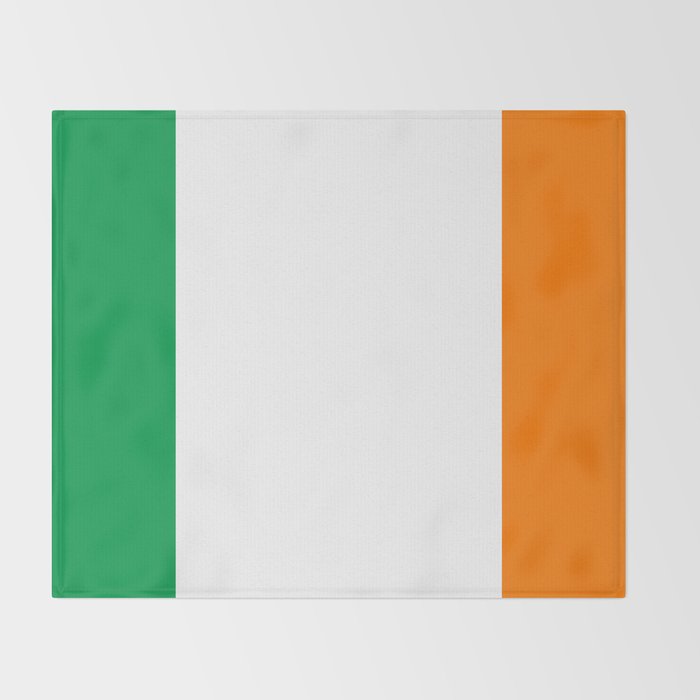 Irish Flag - Flag of Ireland Throw Blanket Gallery Image 2