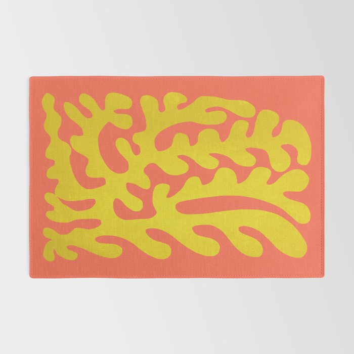 Sunflower & Tomato: Matisse Paper Cutouts 04 Rug Gallery Image 2