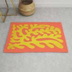 Sunflower & Tomato: Matisse Paper Cutouts 04 Rug Gallery Image 1