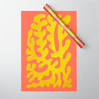 Sunflower & Tomato: Matisse Paper Cutouts 04 Wrapping Paper Gallery Image 1