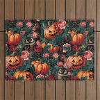 Owl Whisper in the Dark Outdoor Rug Gallery Image 1