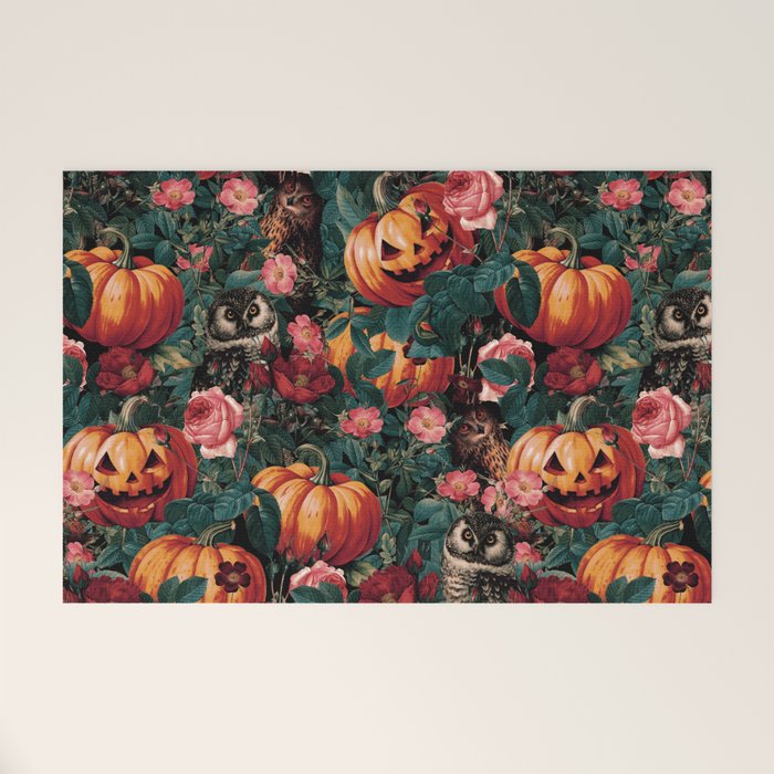 Owl Whisper in the Dark Welcome Mat Gallery Image 1