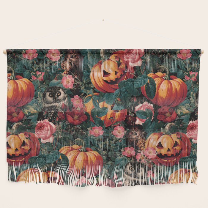 Owl Whisper in the Dark Wall Hanging Gallery Image 1