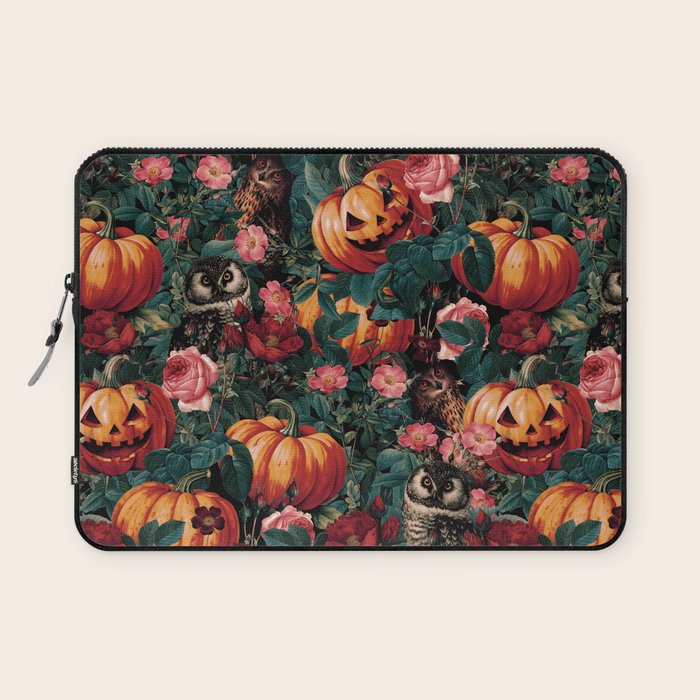 Owl Whisper in the Dark Laptop Sleeve Gallery Image 1