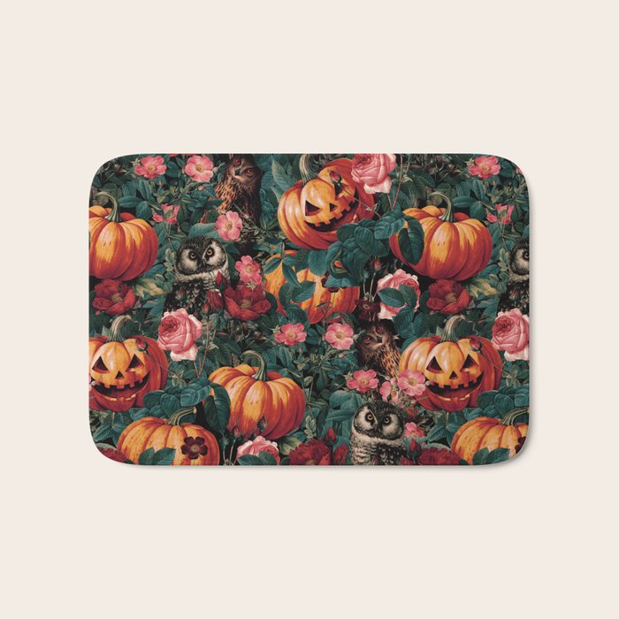 Owl Whisper in the Dark Bath Mat Gallery Image 1