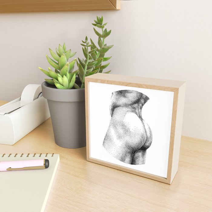 Peachy NOODDOOD Mini Art Print Gallery Image 2
