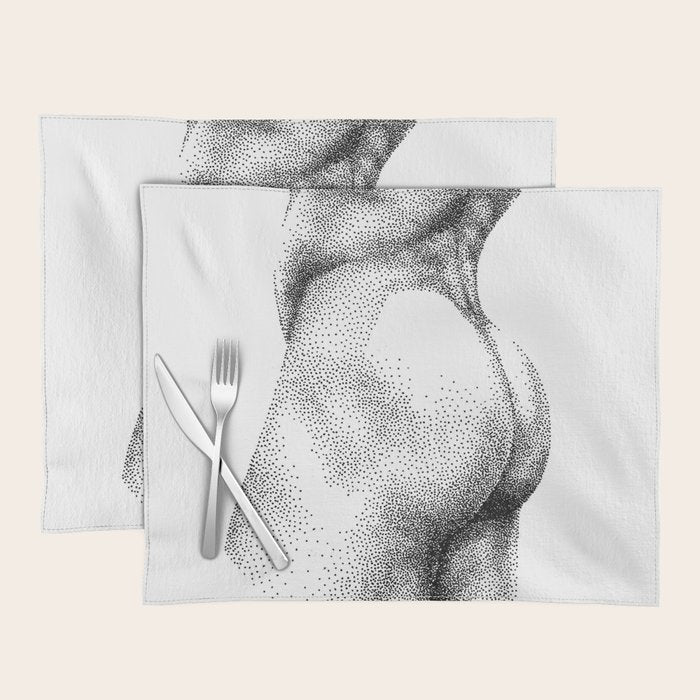 Peachy NOODDOOD Placemat Gallery Image 1