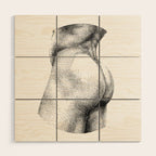 Peachy NOODDOOD Wood Wall Art Gallery Image 1