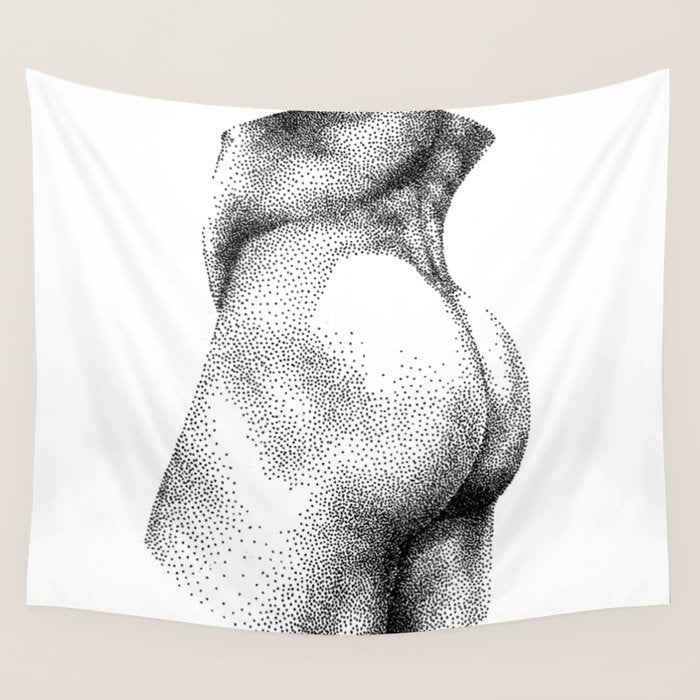 Peachy NOODDOOD Wall Tapestry Gallery Image 4