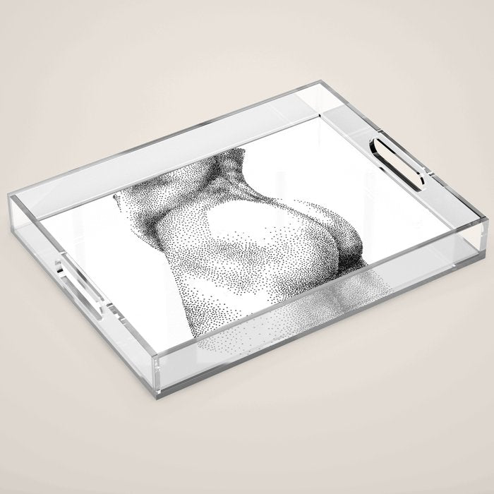 Peachy NOODDOOD Acrylic Tray Gallery Image 1