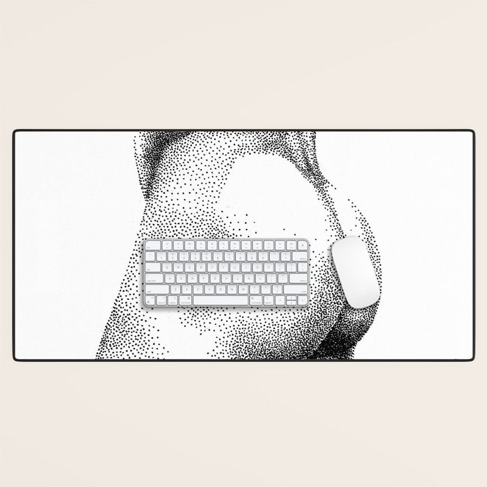 Peachy NOODDOOD Desk Mat Gallery Image 1