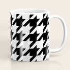 Classic Houndstooth Pattern Coffee Mug Gallery Image 1